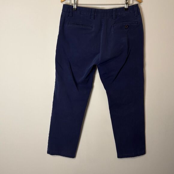 Dockers Men’s Slim Tapered Fit Chino Dress Pants - Blue, Size 33x30 - Picture 3 of 10